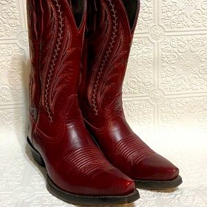 ARIAT cowboy boots size 6 - Red